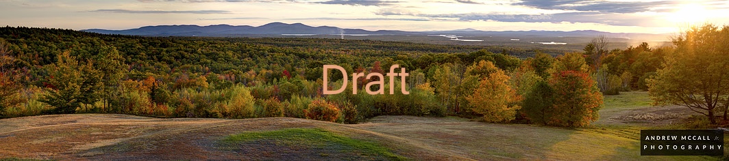 panoramic photo of Vermont landscape